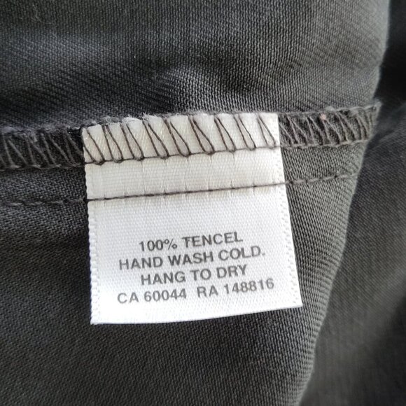 SMASH + TESS Barely Black Coveralls Tencel Romper Jumpsuit XS - Picture 13 of 14